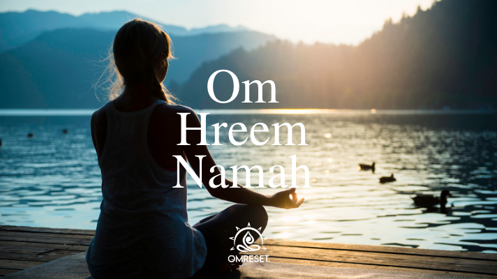 Monday Mantra ~ Om Hreem Namah