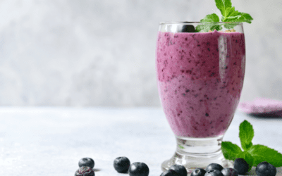 Blueberry and Orange Chia Seed Pudding